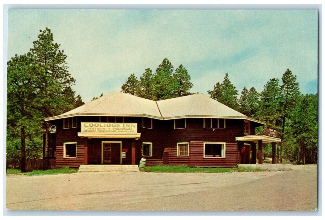 c1950's Coolidge Inn State Game Lodge Hermosa South Dakota SD Vintage Postcard