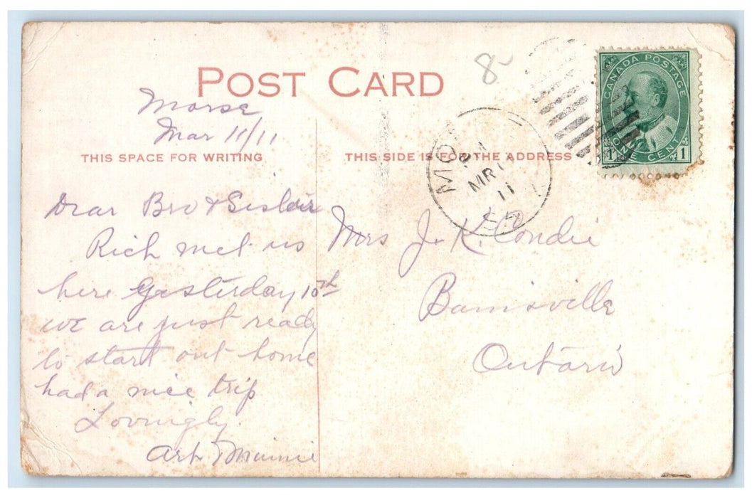 1911 Regatta Day at Centre Island Toronto Ontario Canada Posted Postcard