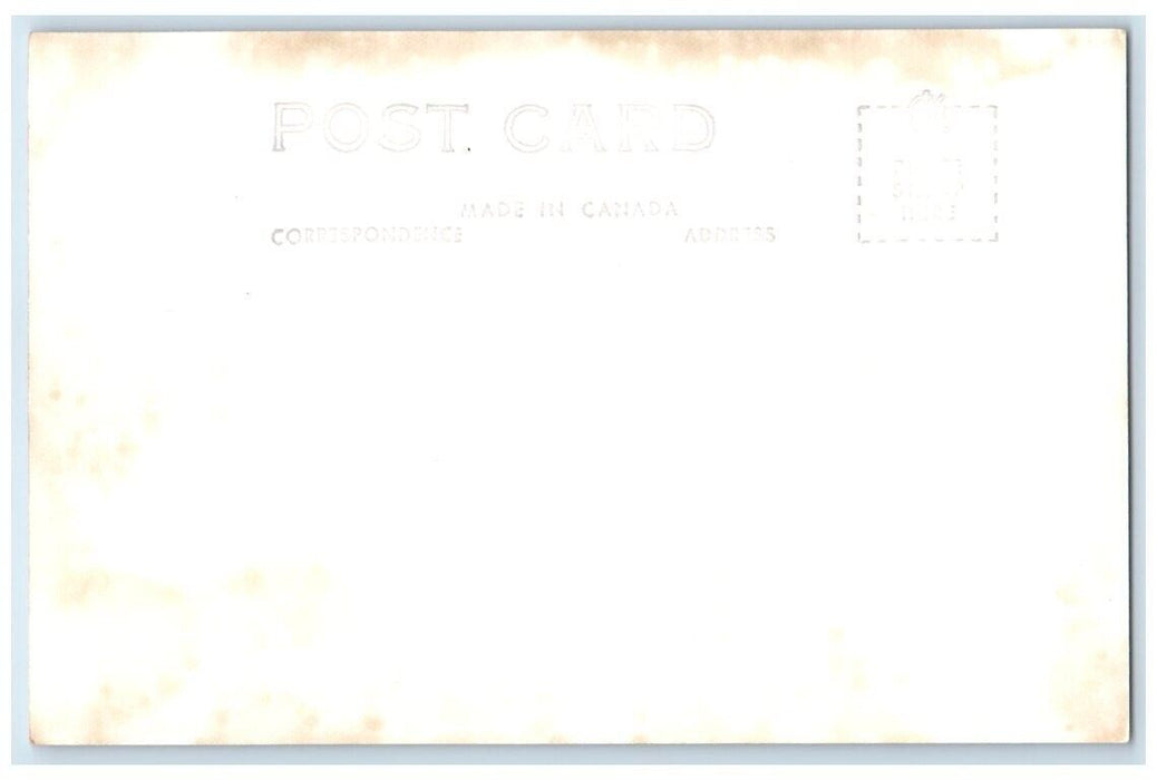 c1940's Ship Algonquin Muskoka River Near Huntsville Ontario RPPC Photo Postcard