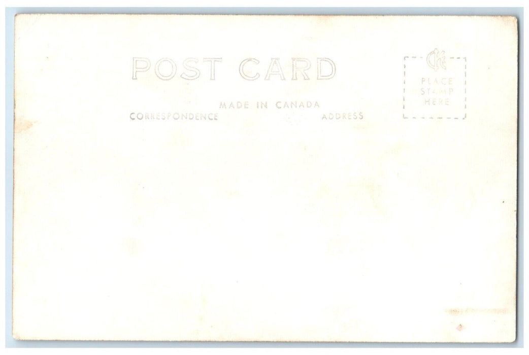 c1940's At Buck Lake Lodge Muskoka Canada RPPC Photo Unposted Vintage Postcard