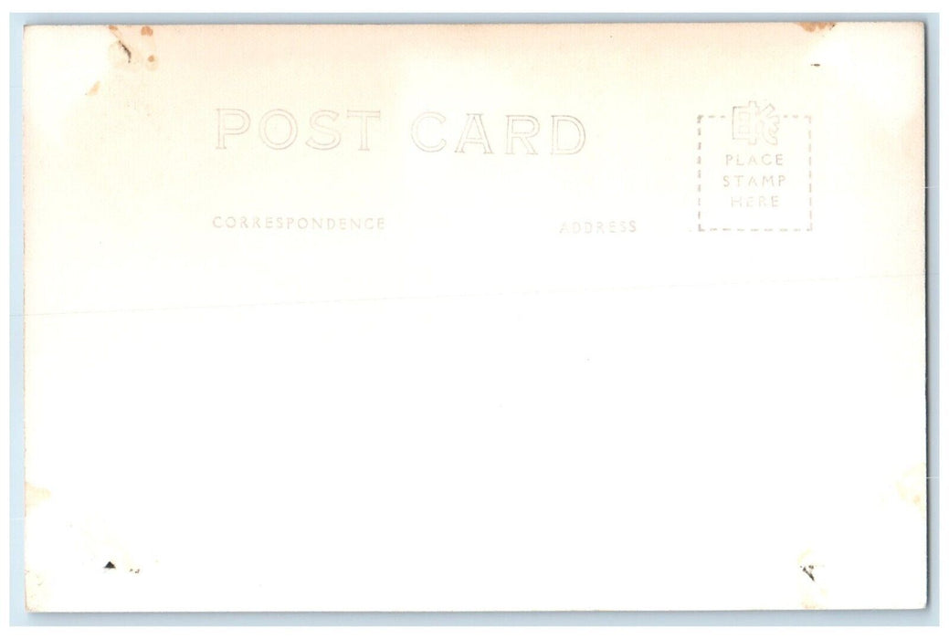 c1940's Multiview Of Scottville Michigan MI RPPC Photo Unposted Vintage Postcard