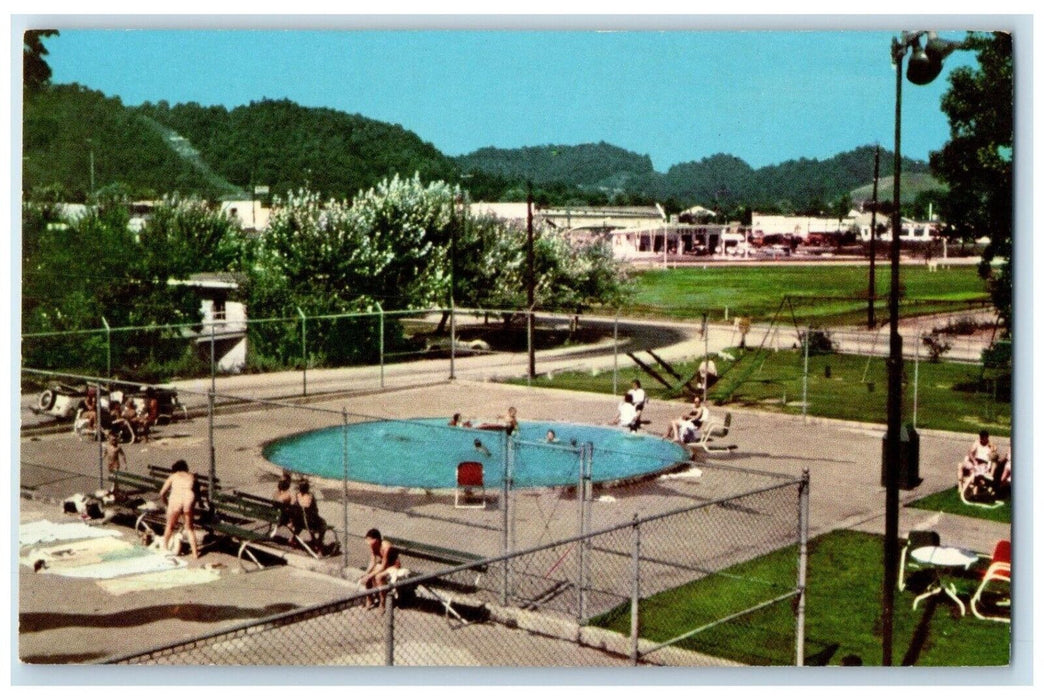 c1960 Children's Wading Pool Playground Women's Paintsville Kentucky KY Postcard