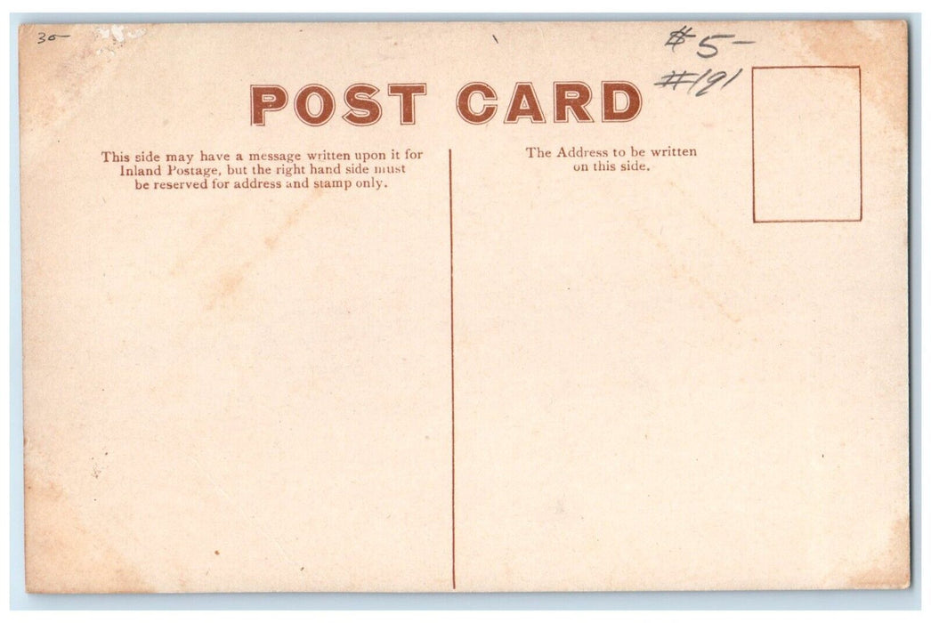 c1910's Steamer Ship City Of Wilmington Wilson Line Unposted Antique Postcard
