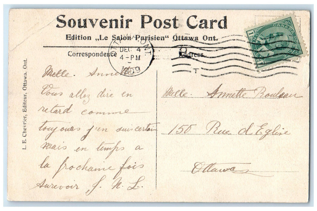 c1910 Our Lady of Lourdes Sanctuary of Mary Ontario Canada Antique Postcard