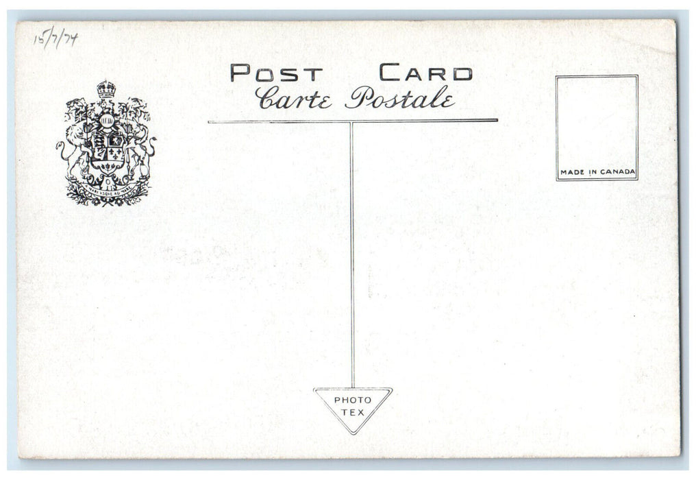c1920's Boat Landing Port Carling Muskoka Canada Vintage Unposted Postcard
