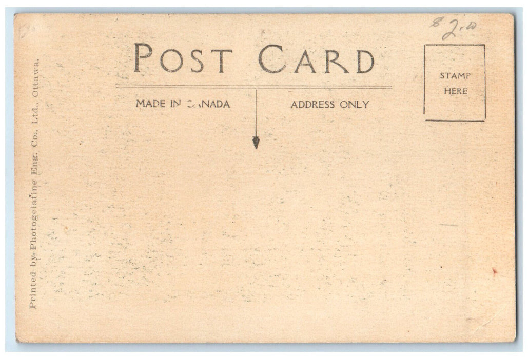 c1930's Commercial & Art School Congregation de Notre Dame Ottawa Postcard