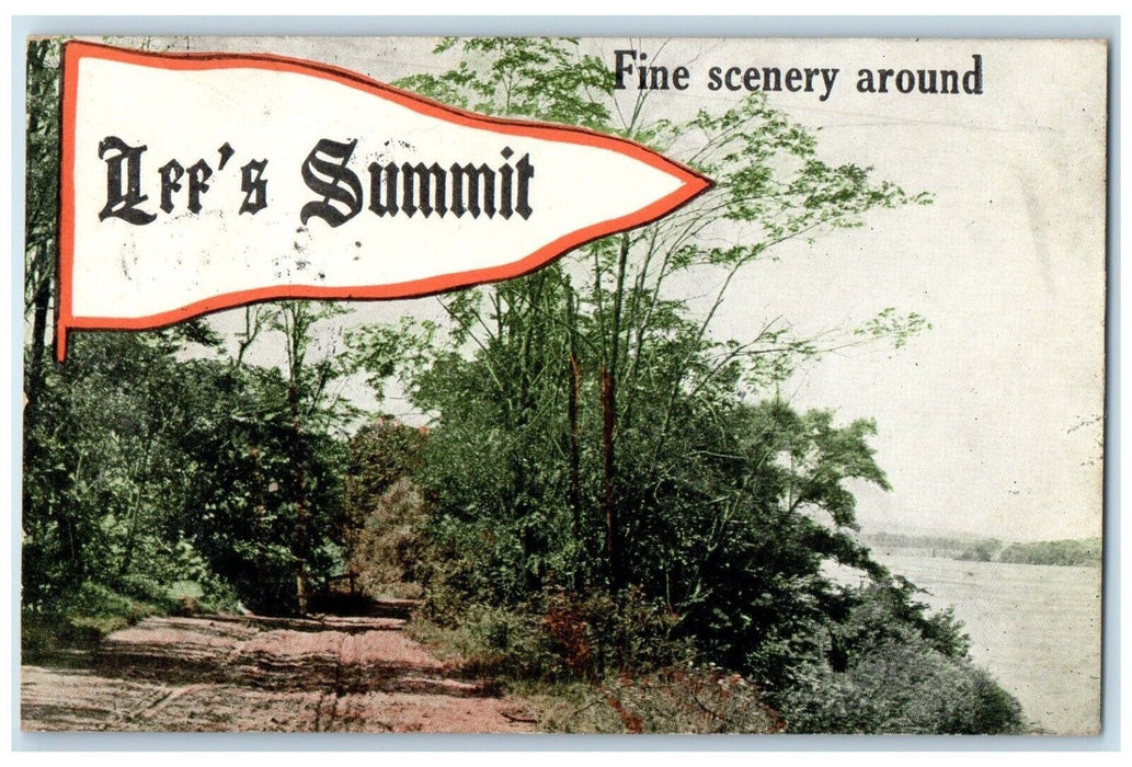 1914 Fine Scenery Around Pennant Eff's Summit Missouri Vintage Antique Postcard