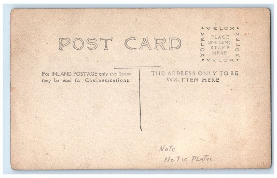 c1918 Train Wreck Railroad Disaster Lake View Canada RPPC Photo Postcard