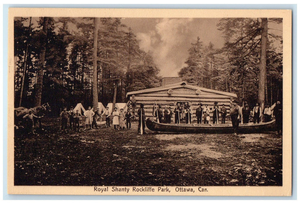 c1920's Royal Shanty Rockcliffe Park Ottawa Canada Antique Postcard