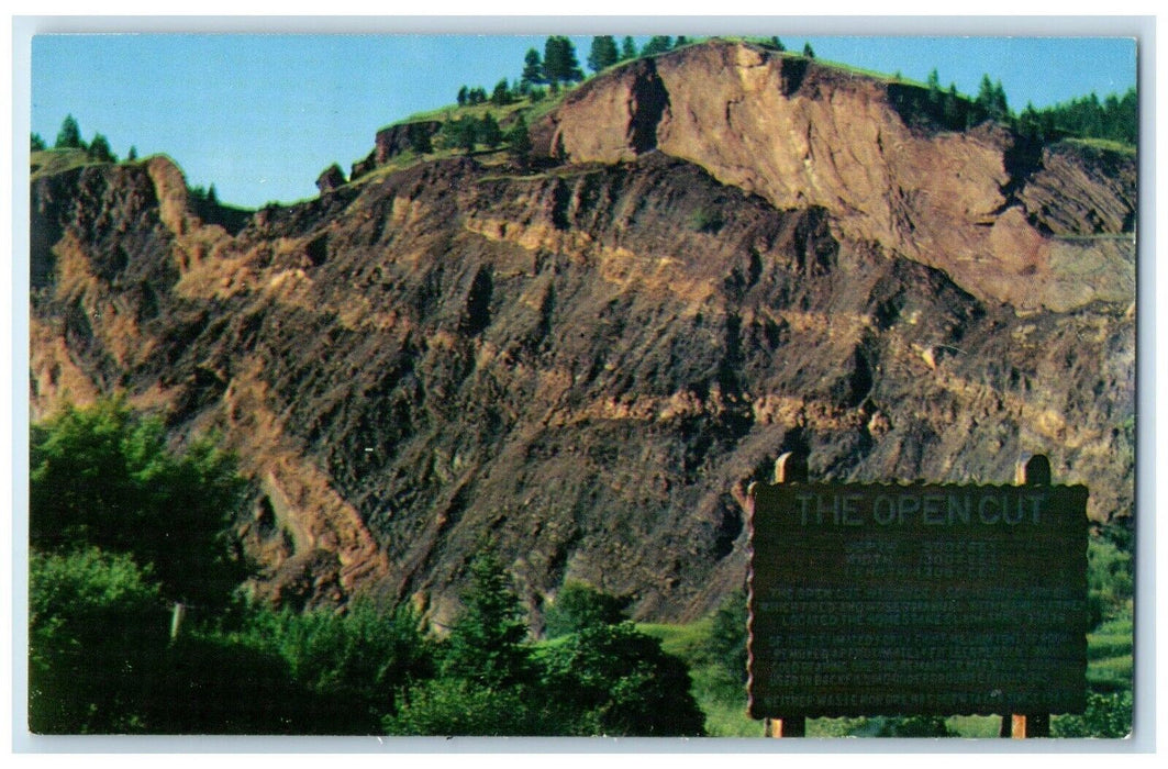 c1960 Scenic View Homestake Mine Gold Mine Lead South Dakota SD Antique Postcard