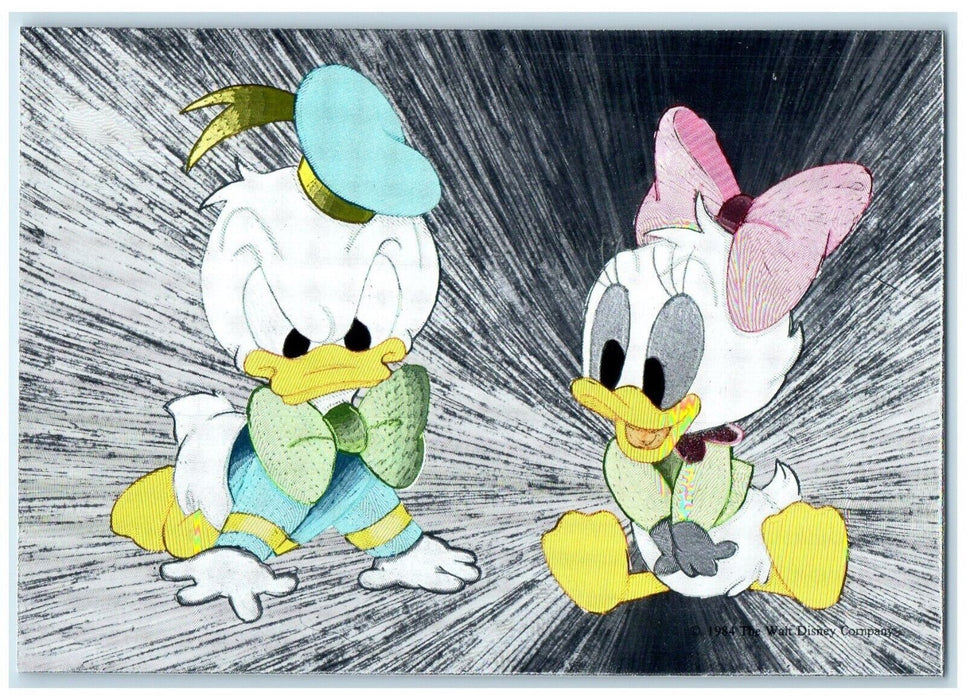Donald Daisy Duck Babies Disney Character The Walt Disney Vintage Postcard