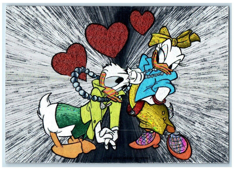 c1980's Donald Daisy Duck Disney Character The Walt Disney San Bruno CA Postcard