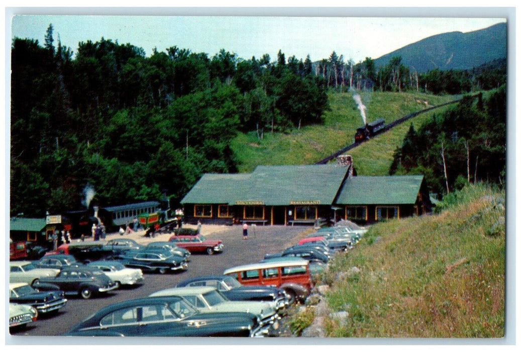 c1960 Base station Mt Washington White Mountains New Hampshire Unposted Postcard