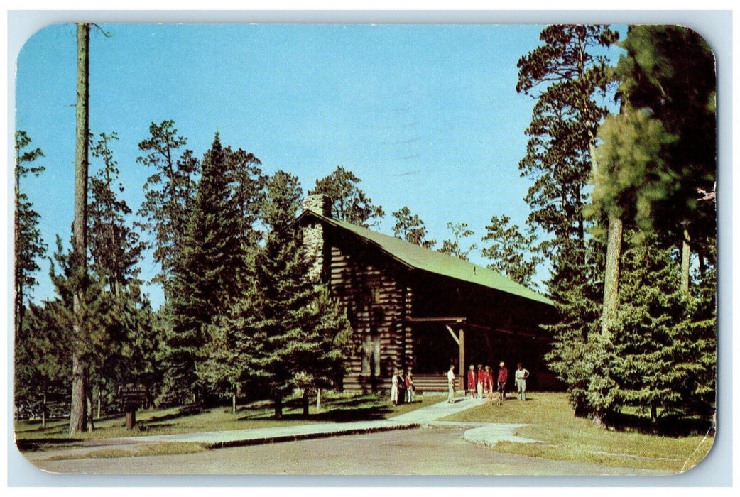 1955 Douglas Lodge Minnesota Resort Itasca State Park Minnesota Antique Postcard