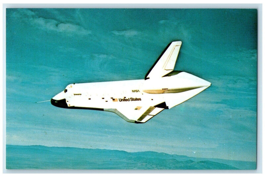 c1980's NASA Space Shuttle New Transportation System Space Center FL Postcard