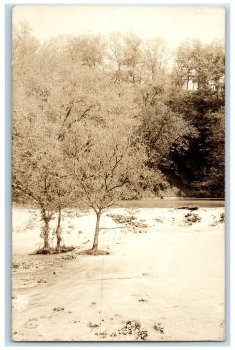 c1920's Maramec Springs Scene Near St. James Missouri MO RPPC Photo Postcard