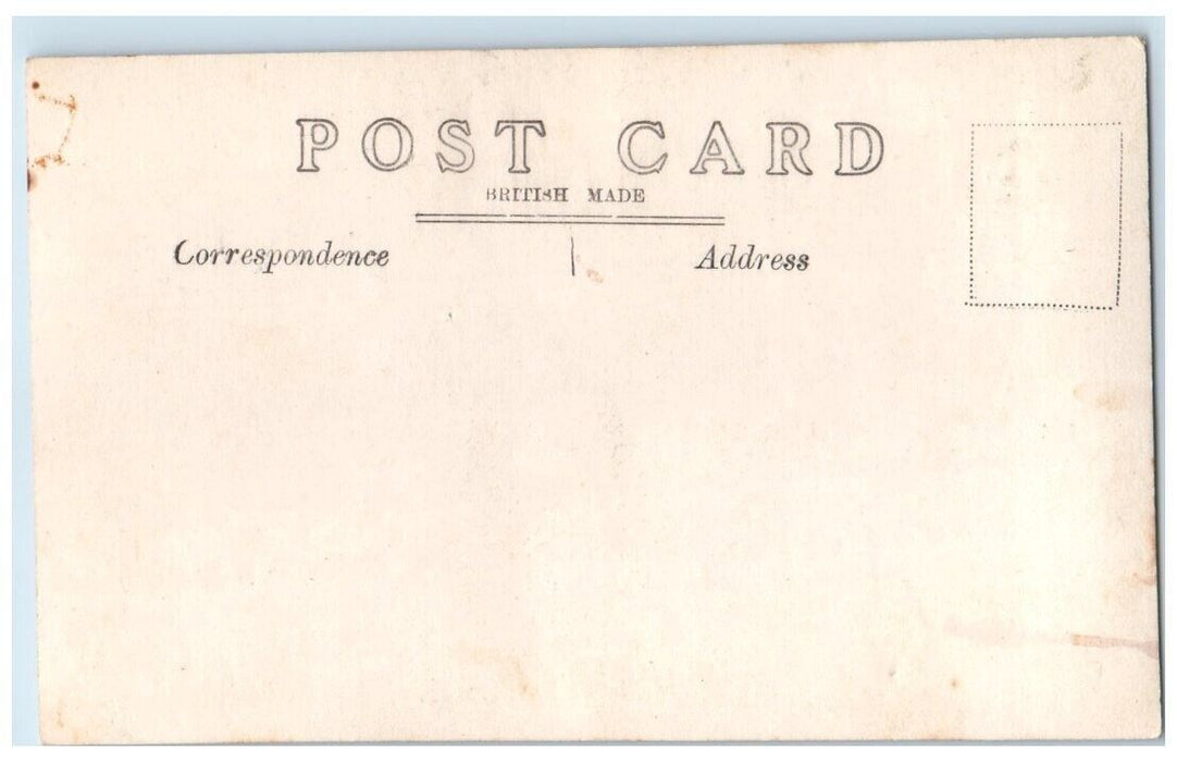 c1930's For King & Country Military Soldier Bramshott Canada RPPC Photo Postcard
