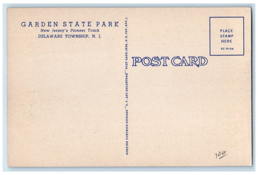 c1930's Garden State Park Delaware Township New Jersey NJ Vintage Postcard