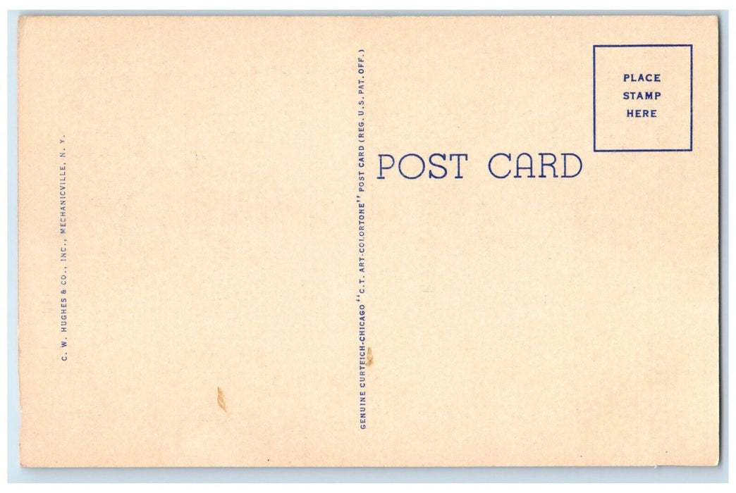 c1940 Finishing Room Vermont Marble Proctor Rutland Green Mts Vintage Postcard