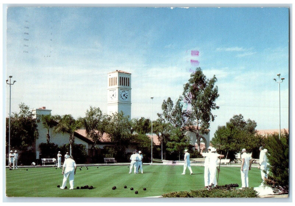 1989 Leisure World Lawn Bowlers Leisure Worlds Recreation Center ArizonaPostcard