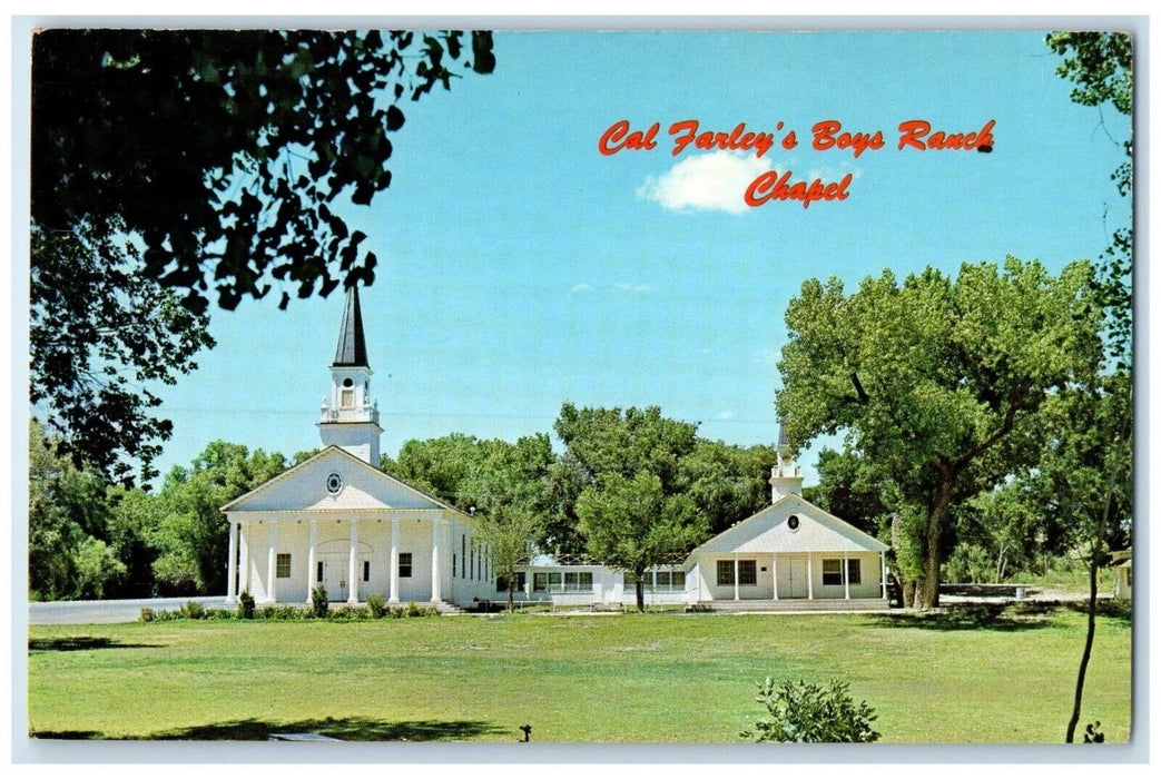 1960 Exterior View Cal Farley Boys Ranch Amarillo Texas Antique Vintage Postcard
