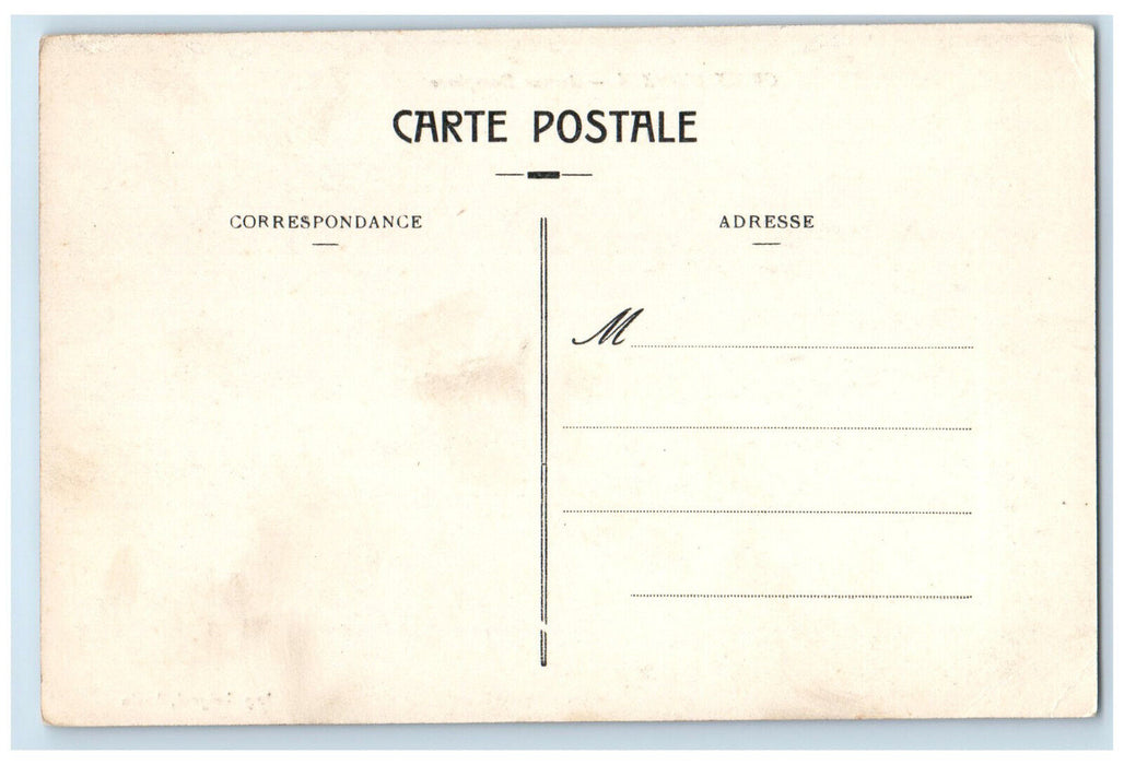 c1910 Avenue Dampierre Croix-D Anzin Nord France Antique Unposted Postcard