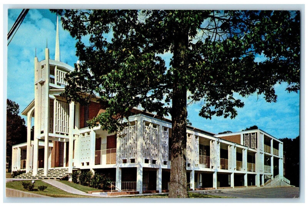 c1960 Exterior St Matthew Methodist Church Memphis Tennessee TN Antique Postcard