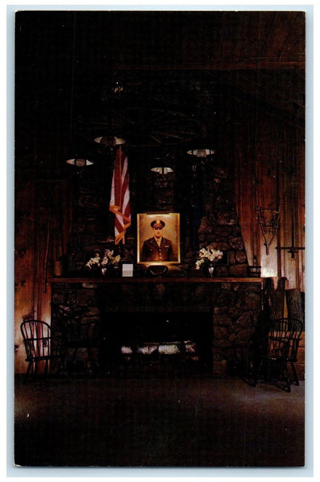 c1960 Fireplace Hill Top House Cathedral Pines Rindge New Hampshire NH Postcard