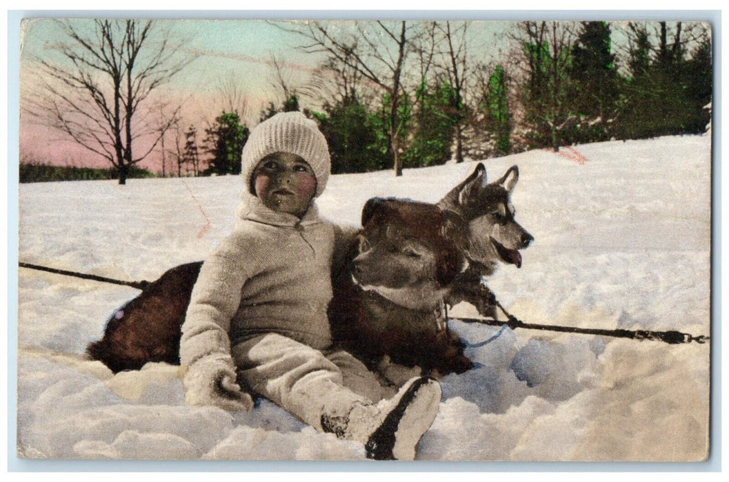c1940 Top Pocono Kid Pals Pocono Manor Inn Pocono Manor Pennsylvania PA Postcard
