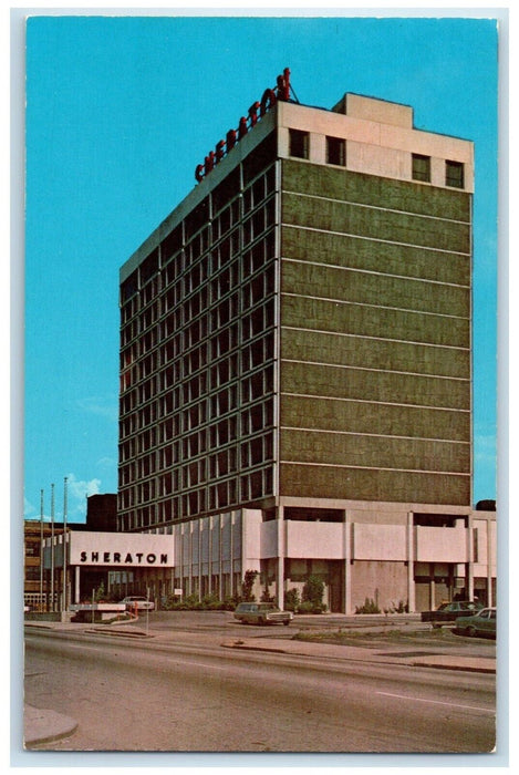 c1960 Exterior View Sheraton Motor Hotel Fort Wayne Indiana IN Unposted Postcard