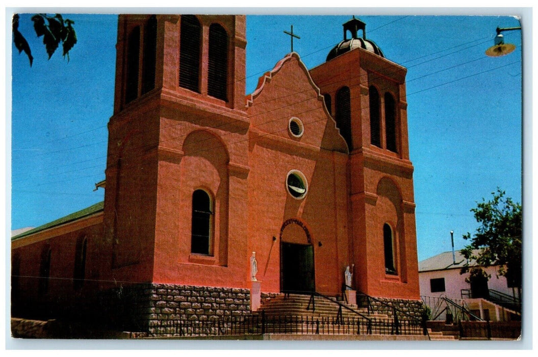 c1960 St. Vincent De Paul Church Cienega Silver City New Mexico Vintage Postcard