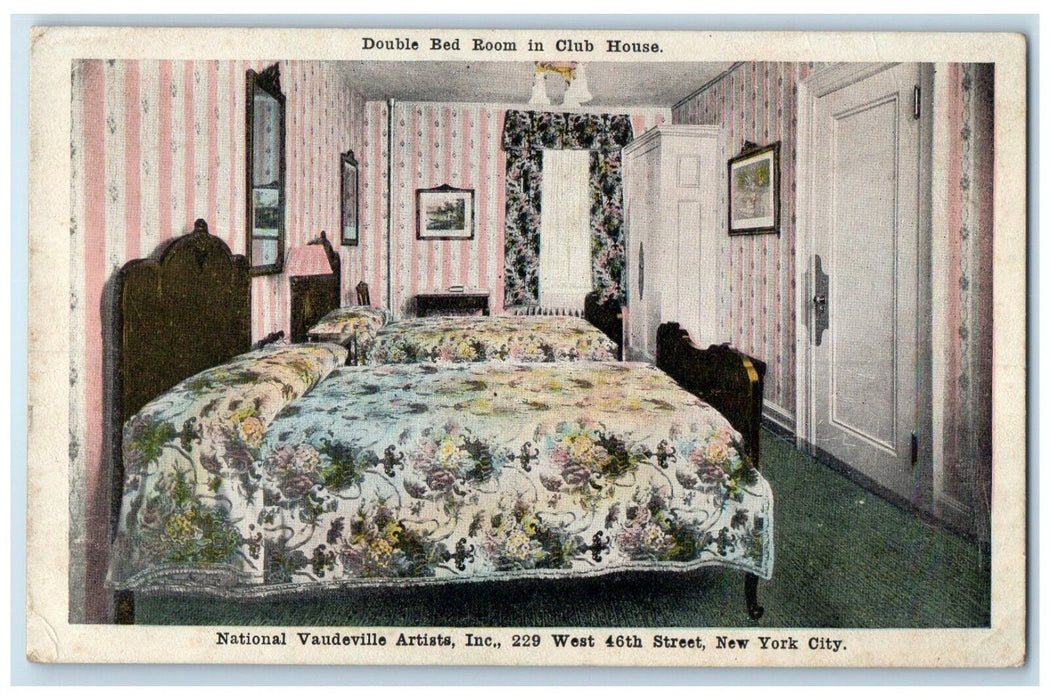 1920 Interior National Vaudeville Artists Inc New York City New York NY Postcard
