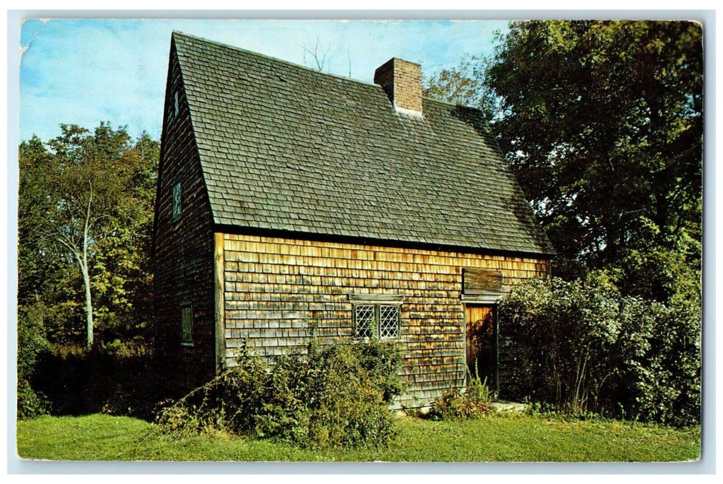 1960 Exterior View Peak House Medfield Massachusetts MA Vintage Antique Postcard