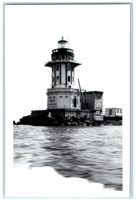 c1905 Angels Gate Lighthouse Exterior Los Angeles California CA Vintage Postcard