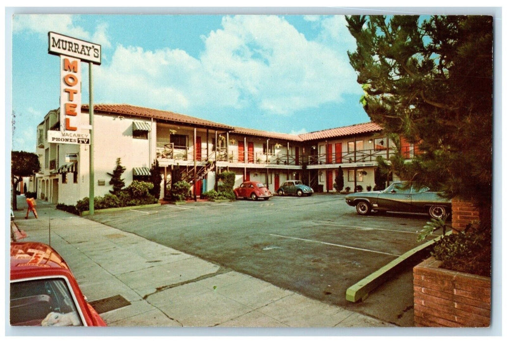 c1960 Murray's Motel Lombard Street San Francisco California CA Vintage Postcard