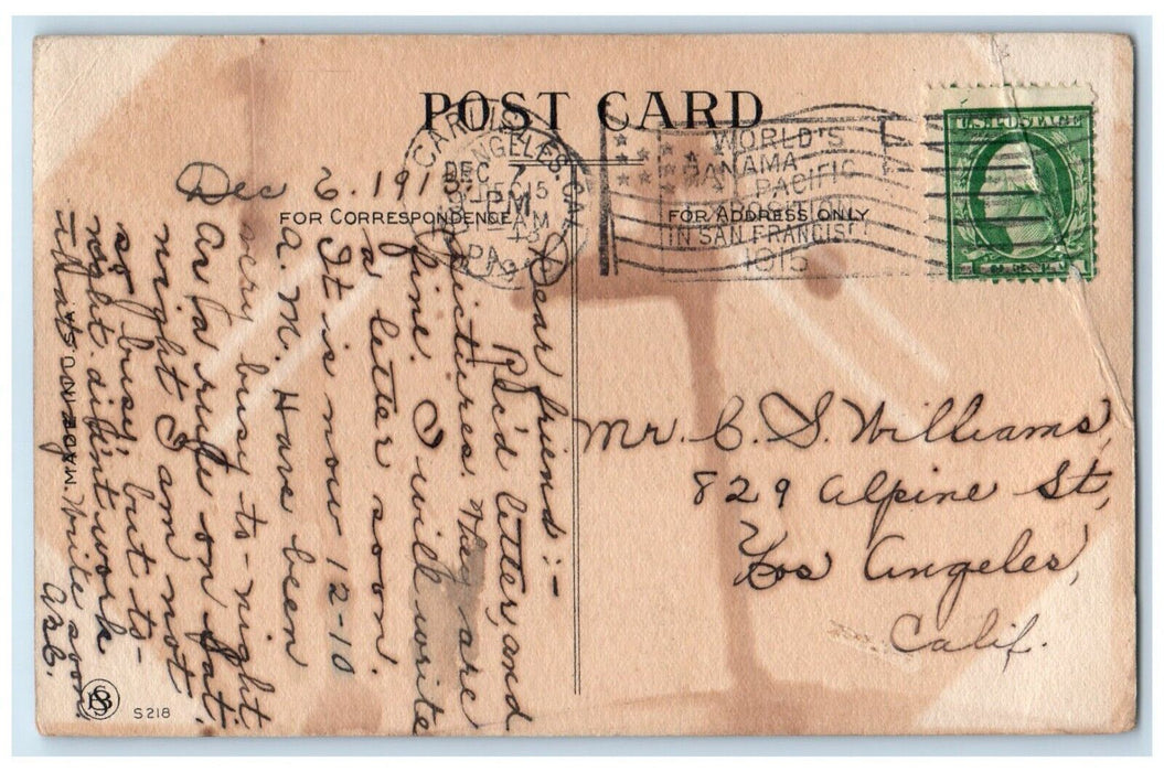 1913 Little Girl Has Your Hammock Room For Two Carlisle Pennsylvania PA Postcard