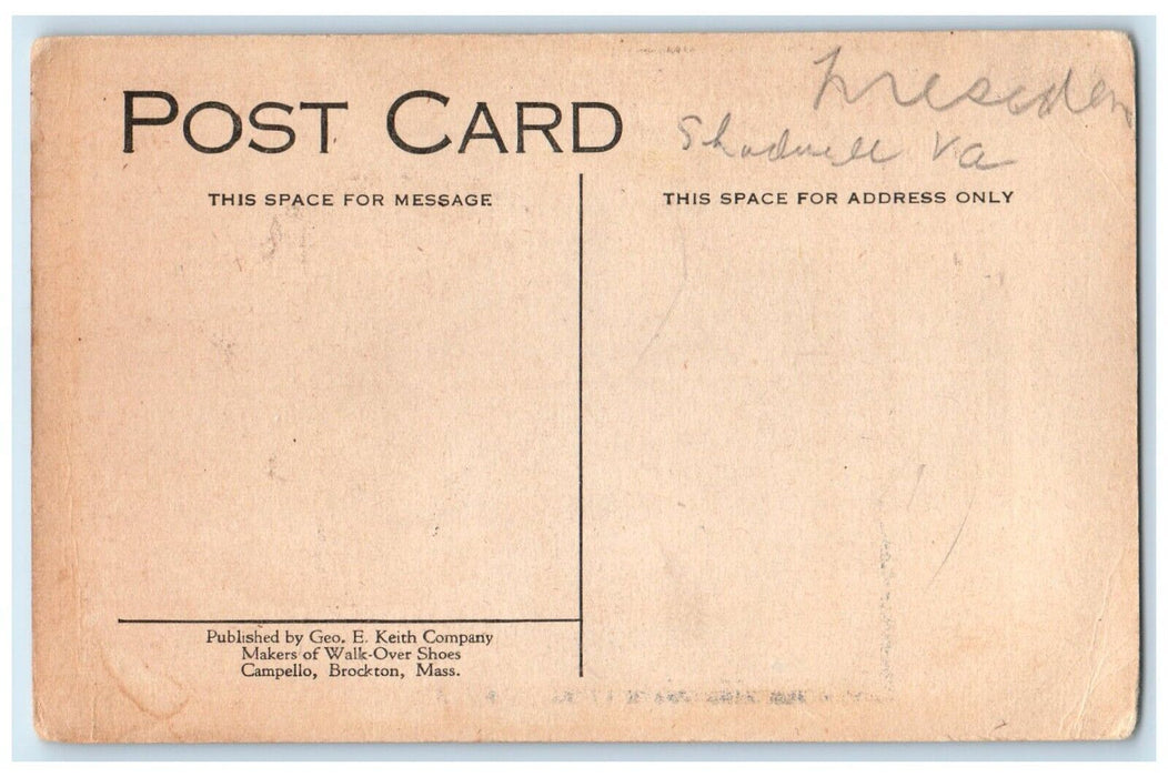 c1910's Thomas Jefferson Markesan Wisconsin WI Unposted Antique Postcard