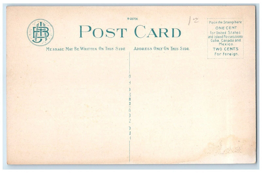 c1920 Pennsylvania State Library Museum Capitol Park Road Harrisburg PA Postcard
