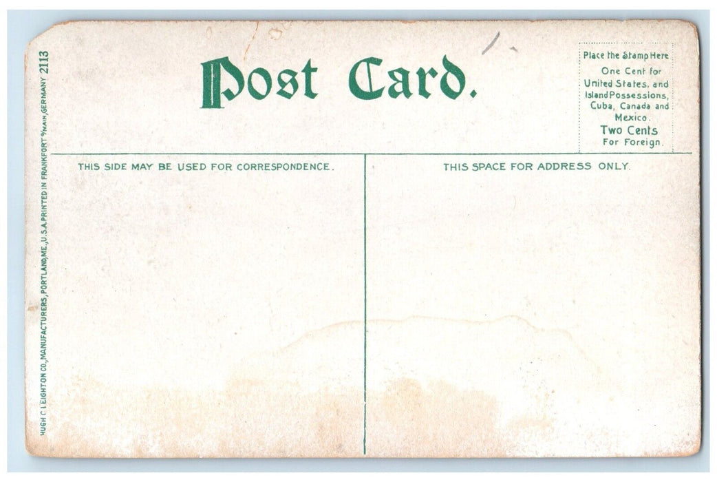 c1910 Harrisburg Country Club Exterior Building Harrisburg Pennsylvania Postcard
