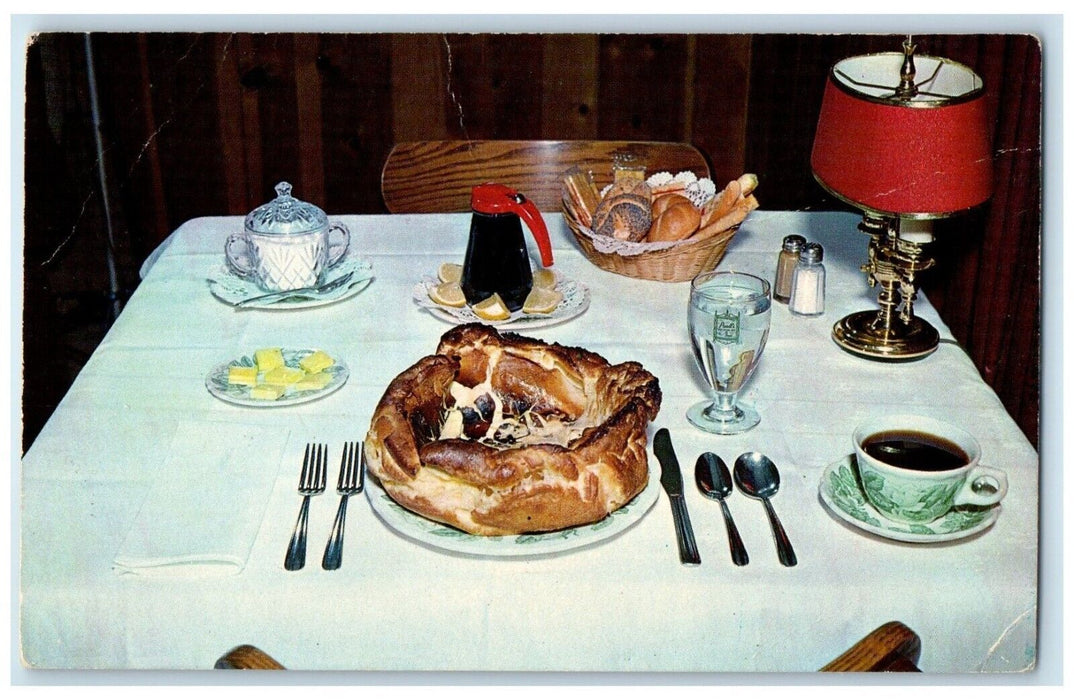c1930's Pandl's Inn German Pancake Whitefish Bay Wisconsin WI Vintage Postcard