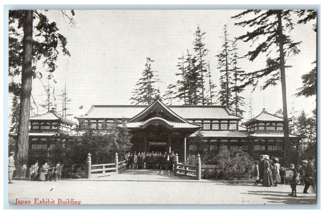 Japan Exhibit Building The Alaska Yukon Pacific Exposition Seattle 1909 Postcard