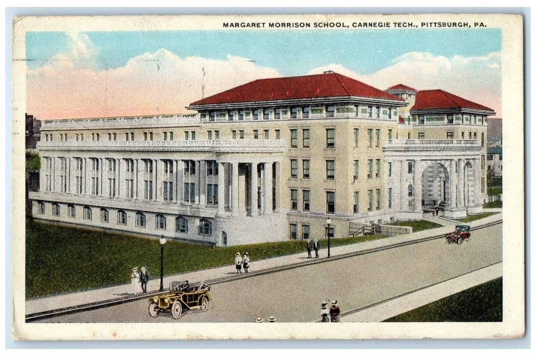 1920 Margaret Morrison School School Carnegie Technology Pittsburgh PA Postcard