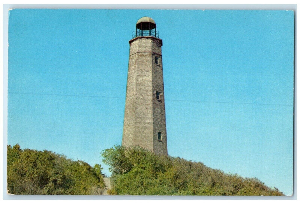 c1960 Old Cape Henry Lighthouse Tidewater Federal Norfolk Virginia VA Postcard
