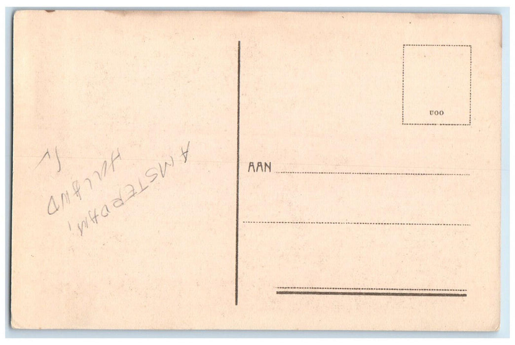 c1930's Bagijnhof Amsterdam Netherlands Vintage Unposted R.K. Kerk. Postcard