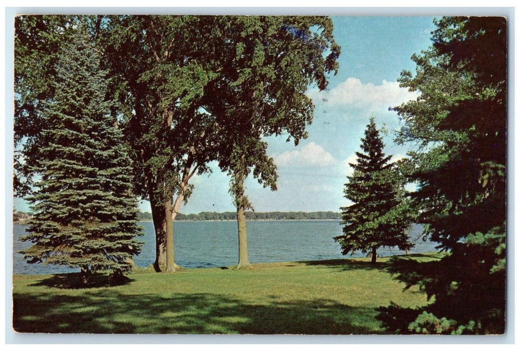 1977 Chautauqua Point Public Park Storm Lake Iowa IA Posted Vintage Postcard