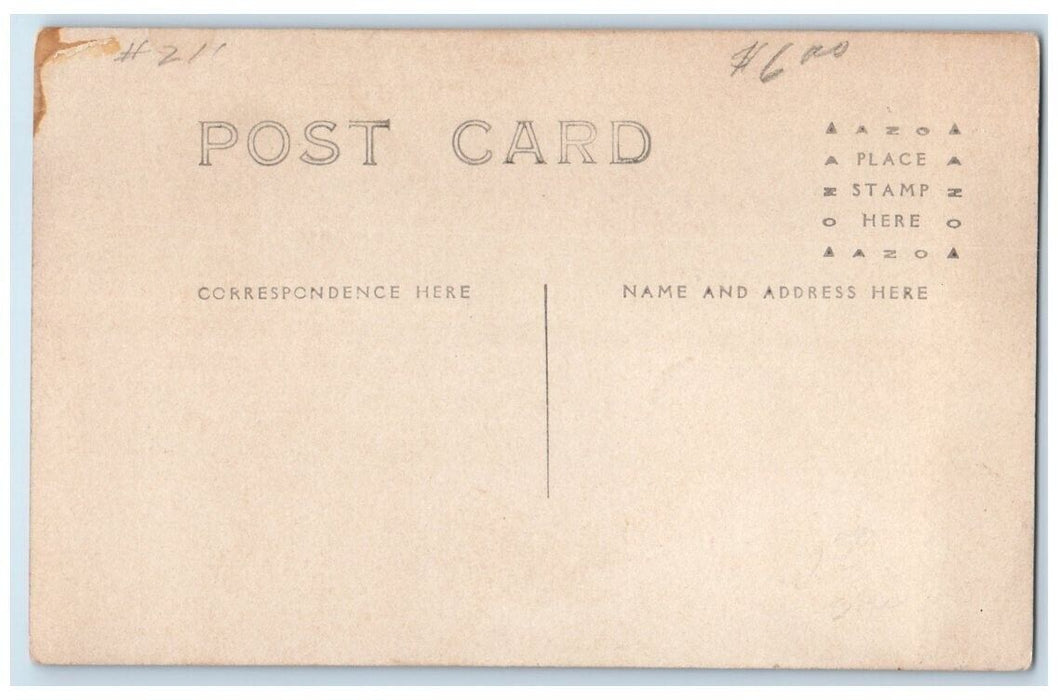 c1910's Kissel Kar Car Fishing Family Automobile Colorado RPPC Photo Postcard