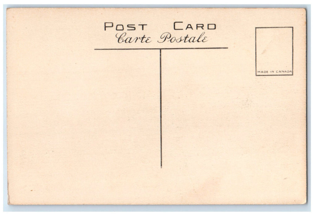 c1940's Le Quaie Bagotville Saguenay Canada Unposted Vintage Postcard