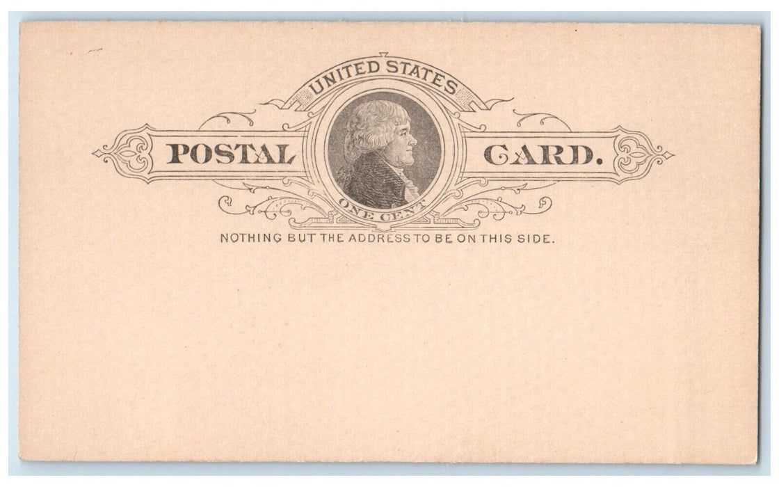 1891 Cotton Solicit Shipments Leon & H Blum Galveston Texas TX Postal Card