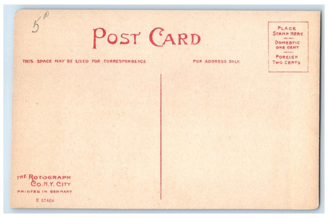 c1910 Old Octagonal Schoolhouse Newton Square West Chester Pennsylvania Postcard