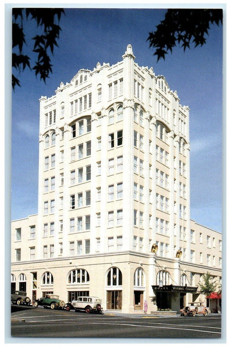 c1960 Ashland Springs Hotel European Boutique Exterior Heart Oregon OR Postcard